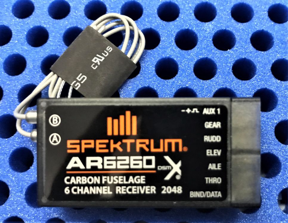 Récepteur Spektrum DSMX AR600 – 6 Canaux, Sportif, Neuf