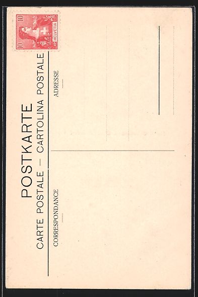 Cartoline postali: Interlaken, Hotel Oberland und Oberländ – Usato da Berlin venduto da bartko-reher 1