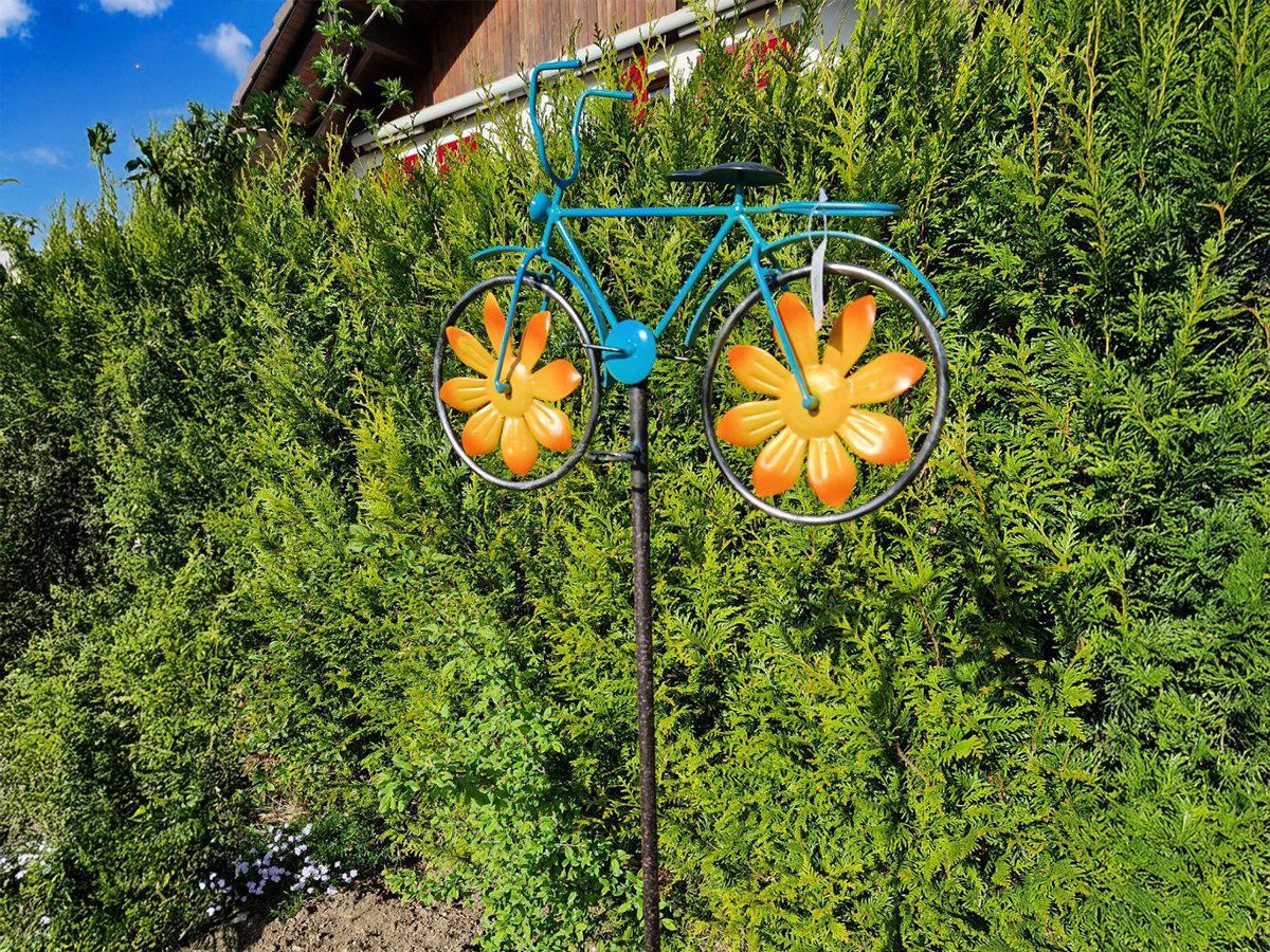 Tutte le decorazioni: Windrad Fahrrad 160cm – Nuovo e nell'imballaggio originale da Matzendorf venduto da Gartendeko-Shop 1