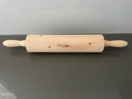 Holz-Teigrolle / wallholz