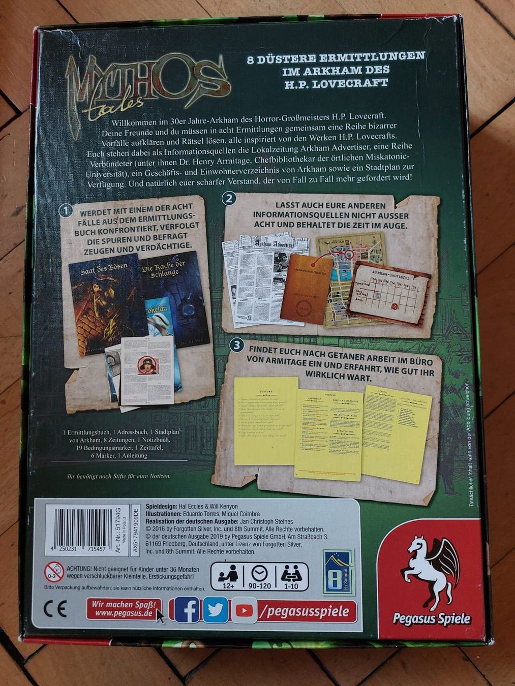 Giochi: MYTHOS TALES (Pegasus Spiele) – Usato da Luzern venduto da Blue-Moon 1