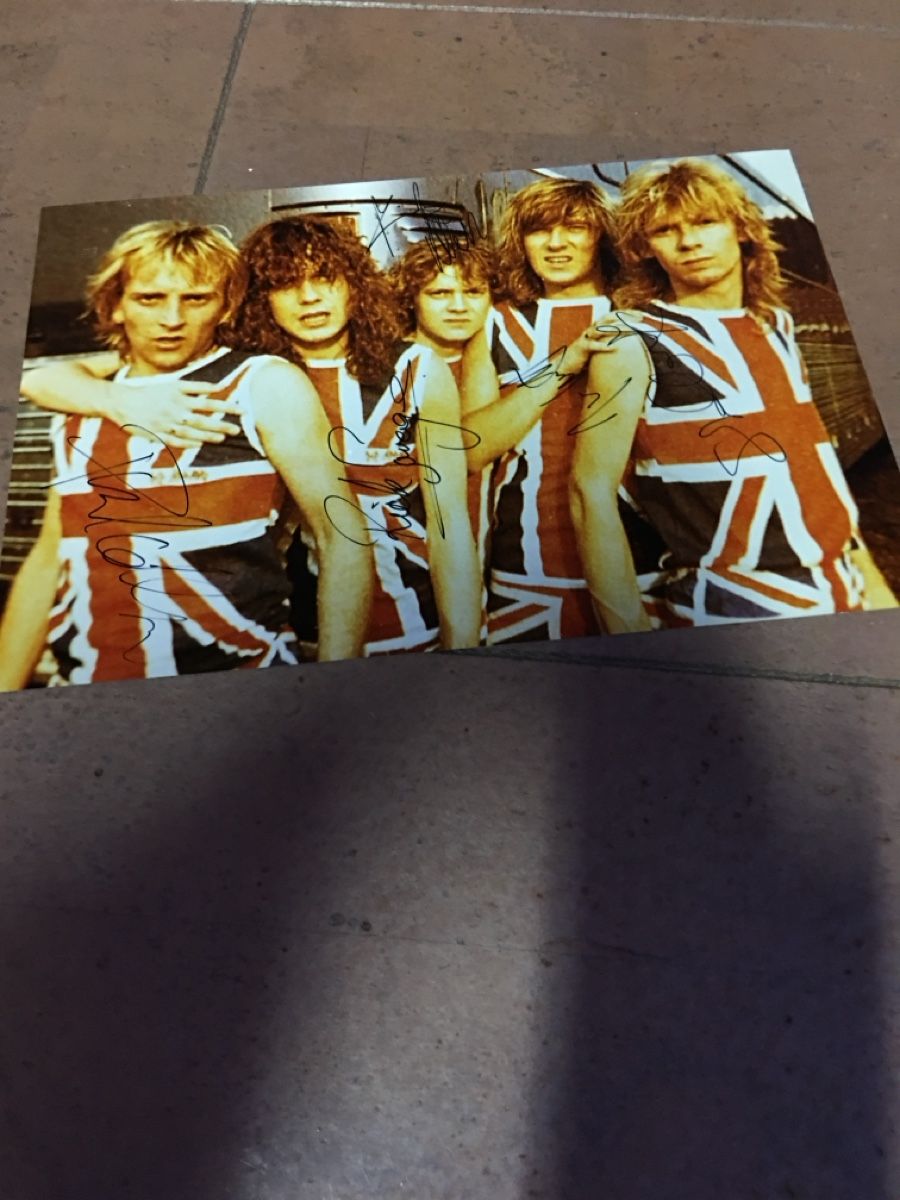 Autografi: Original Autogramm von Def Lepard – Usato da rafz venduto da Ttt0071