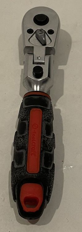 Draper 02715 Umschaltratsche Mit Weichem Griff | 12,7 Mm Vierkantantrieb, 270 Mm Länge | Chrom-Vanadium-Stahl