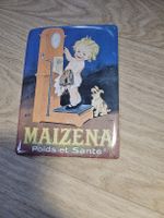 Plaque métal Maïzena vintage