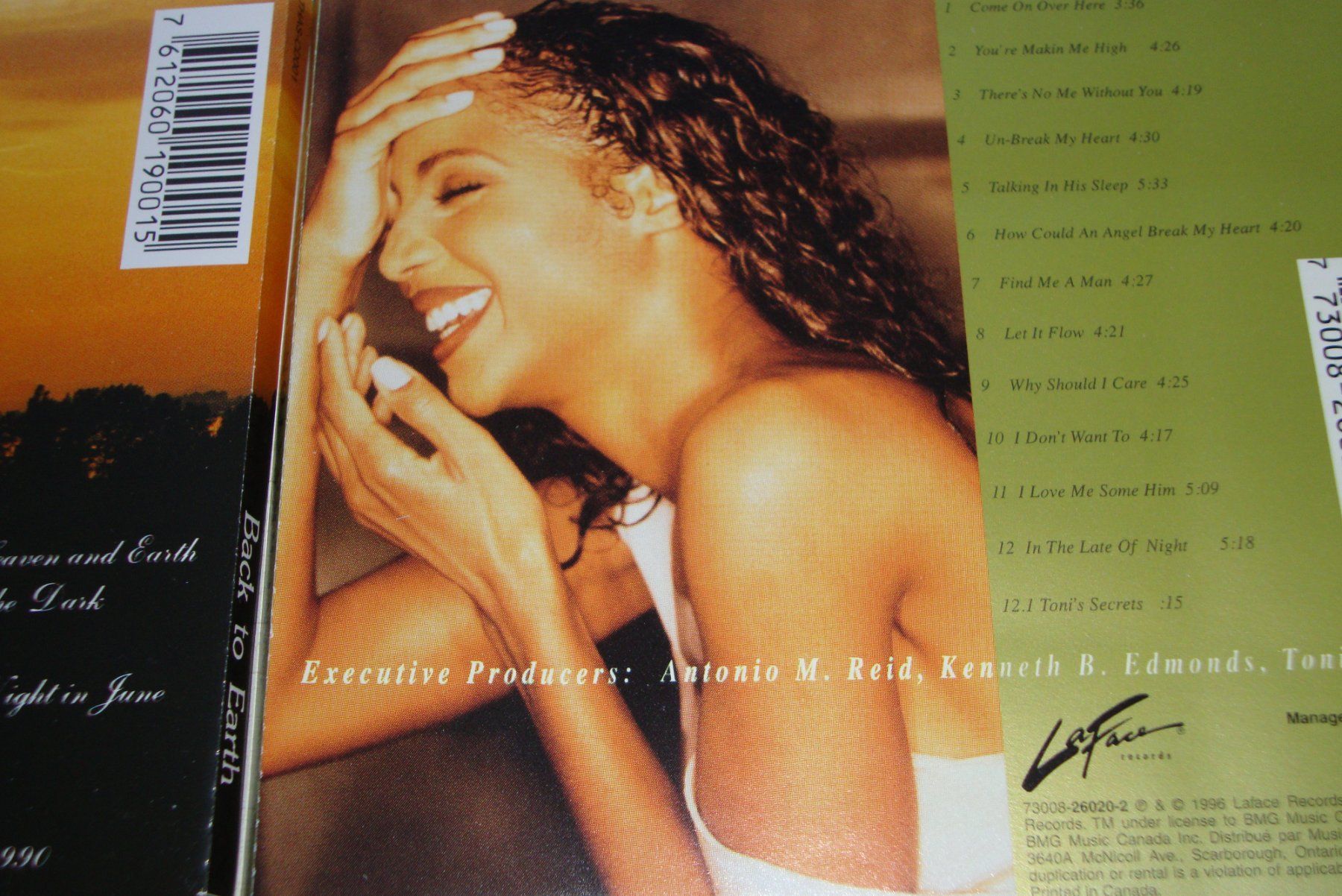 CD: 4CD's - Toni Braxton X 2 & Back to Earth X 2 – Usato da Unterbäch VS venduto da diquq 5