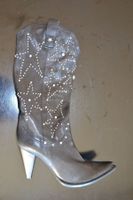 Damen Leder Stiefel
