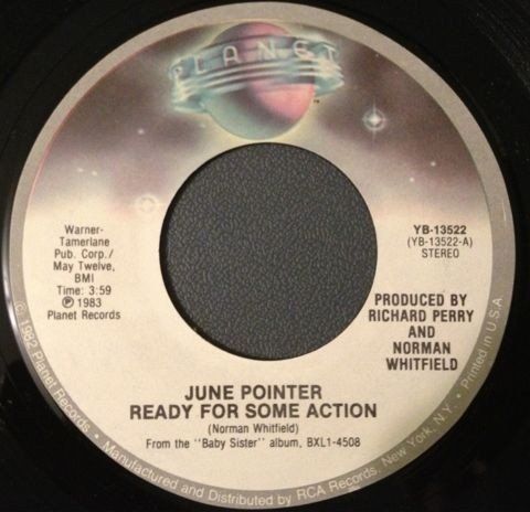 Schallplatten: Pointer June: Ready For Some Action 7" – Gebraucht aus Steinhausen von Vilivinili