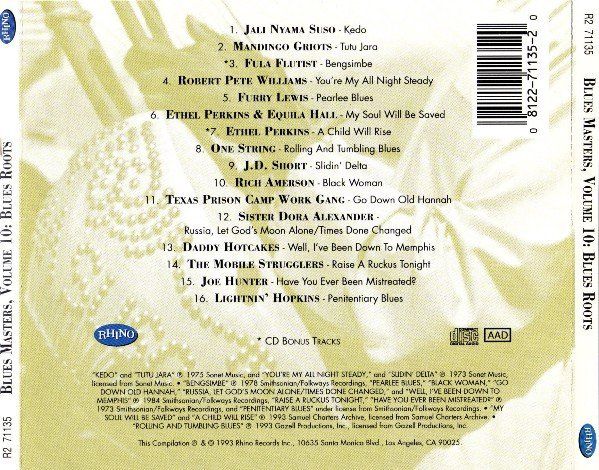 CDs: Blues Masters BLUES ROOTS Texas Prison Camp Work Gang CD – Gebraucht aus Kandergrund von Sososo 1