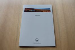 Mercedes ML-Klasse W163 Prospekt  8/1999 MY 2000