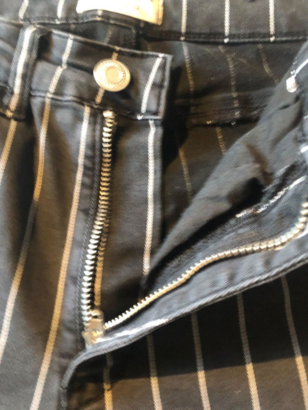 Tally Weijl Pantaloni: Super Hose 32 Schwarz und weiß gestreift – Usato da Orpund venduto da Mary8972 4