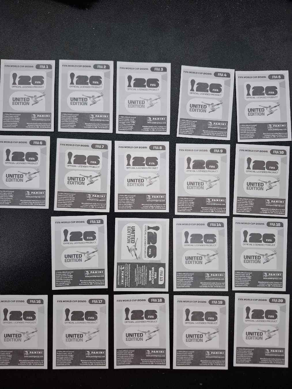 Panini Carte collezionabili: Panini 2026 19 Sticker Frankreich – Nuovo (secondo la descrizione) da Lieli venduto da Andrin.1901 1