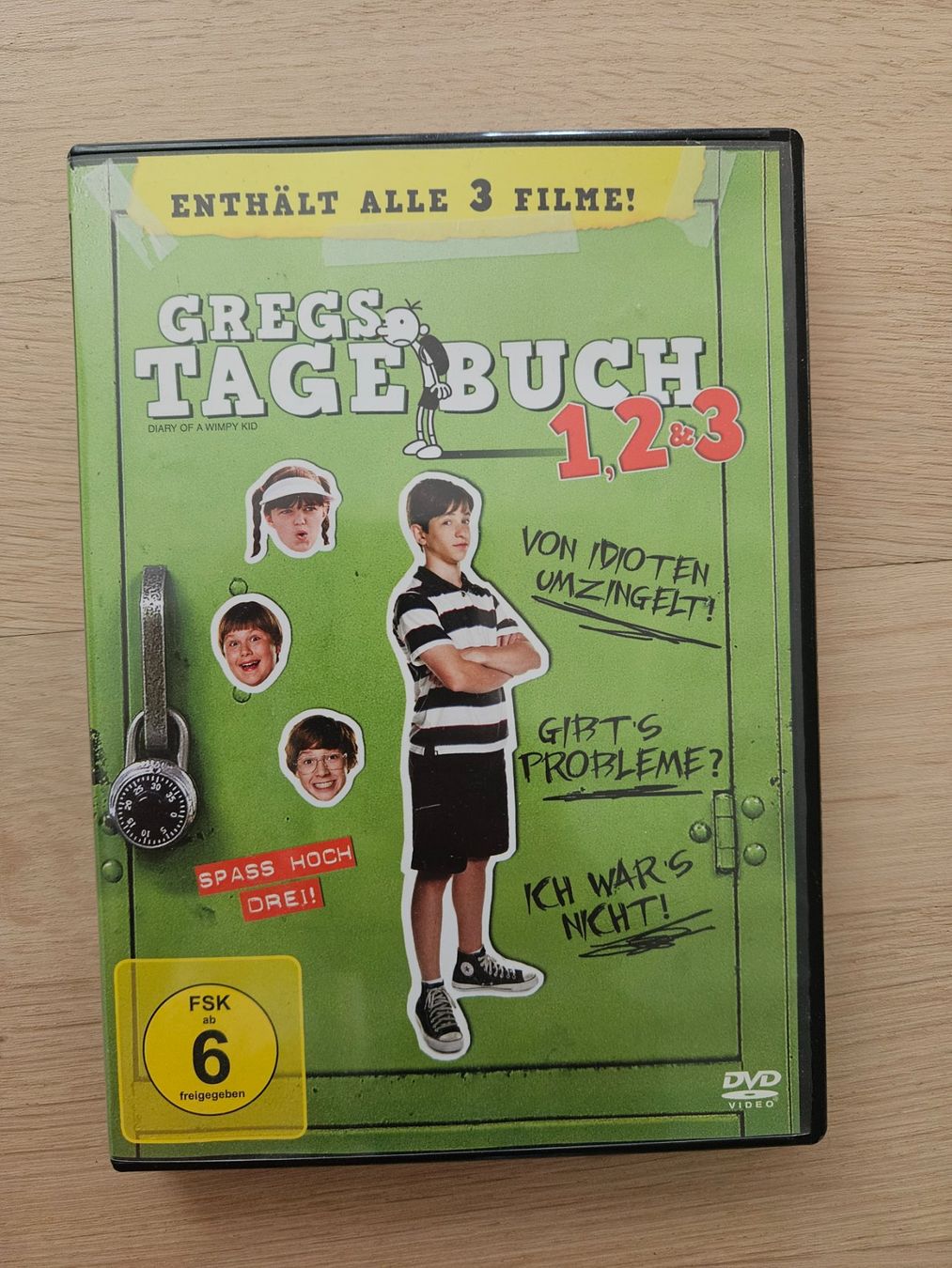 Tutti i DVDs: Gregs Tagebuch 1, 2 & 3 DVD-Box Set – Usato da Zürich venduto da r.eggel