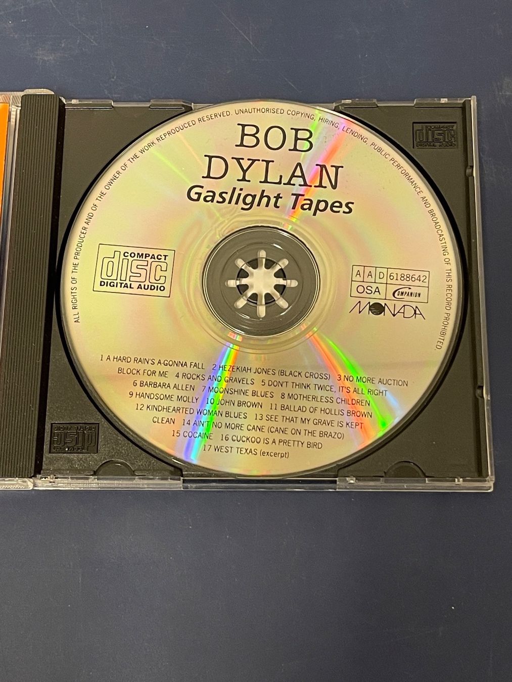 CDs: Bob Dylan - Gaslight Tapes – Gebraucht aus Rüti ZH von alumedien 2