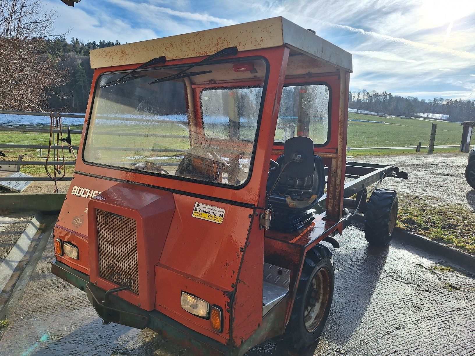 Bucher Trattori: Transporter Bucher TR 2500 Traktor – Usato da Eptingen venduto da Bobbl1 6