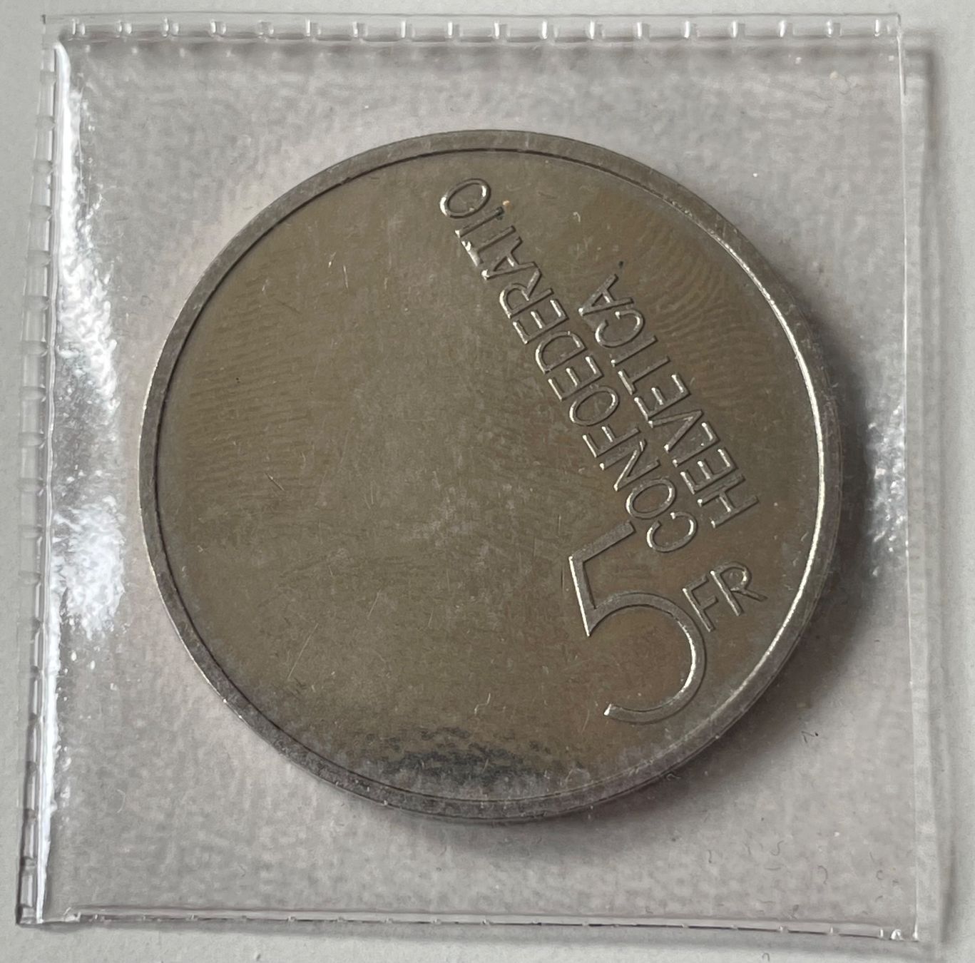 Tutti le monete: 5 CHF Gedenkmünze 1985 – Usato da Pregassona venduto da REEUP