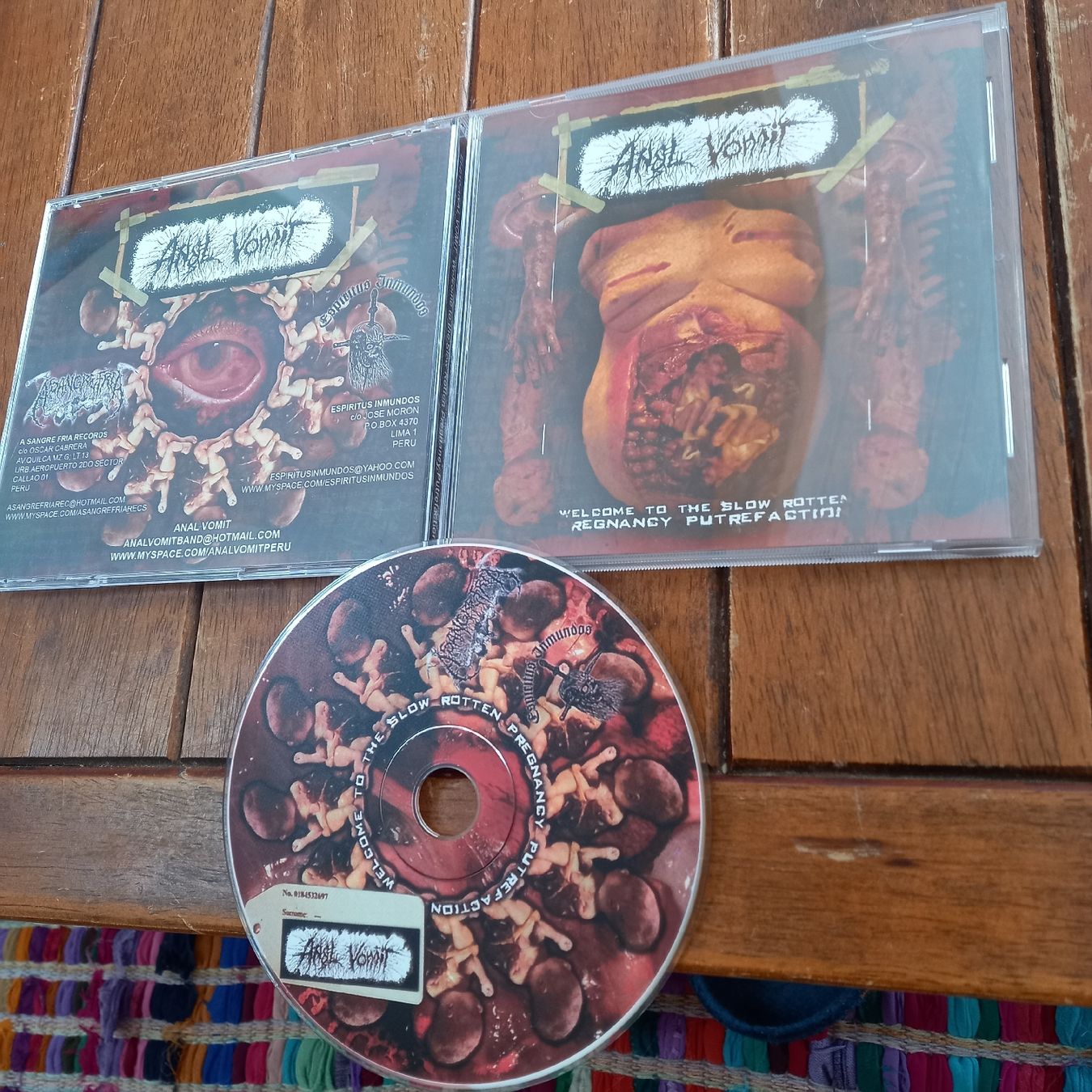 CD: anal vomit- welcome... – Usato da St-Cergue venduto da VeganWarrior