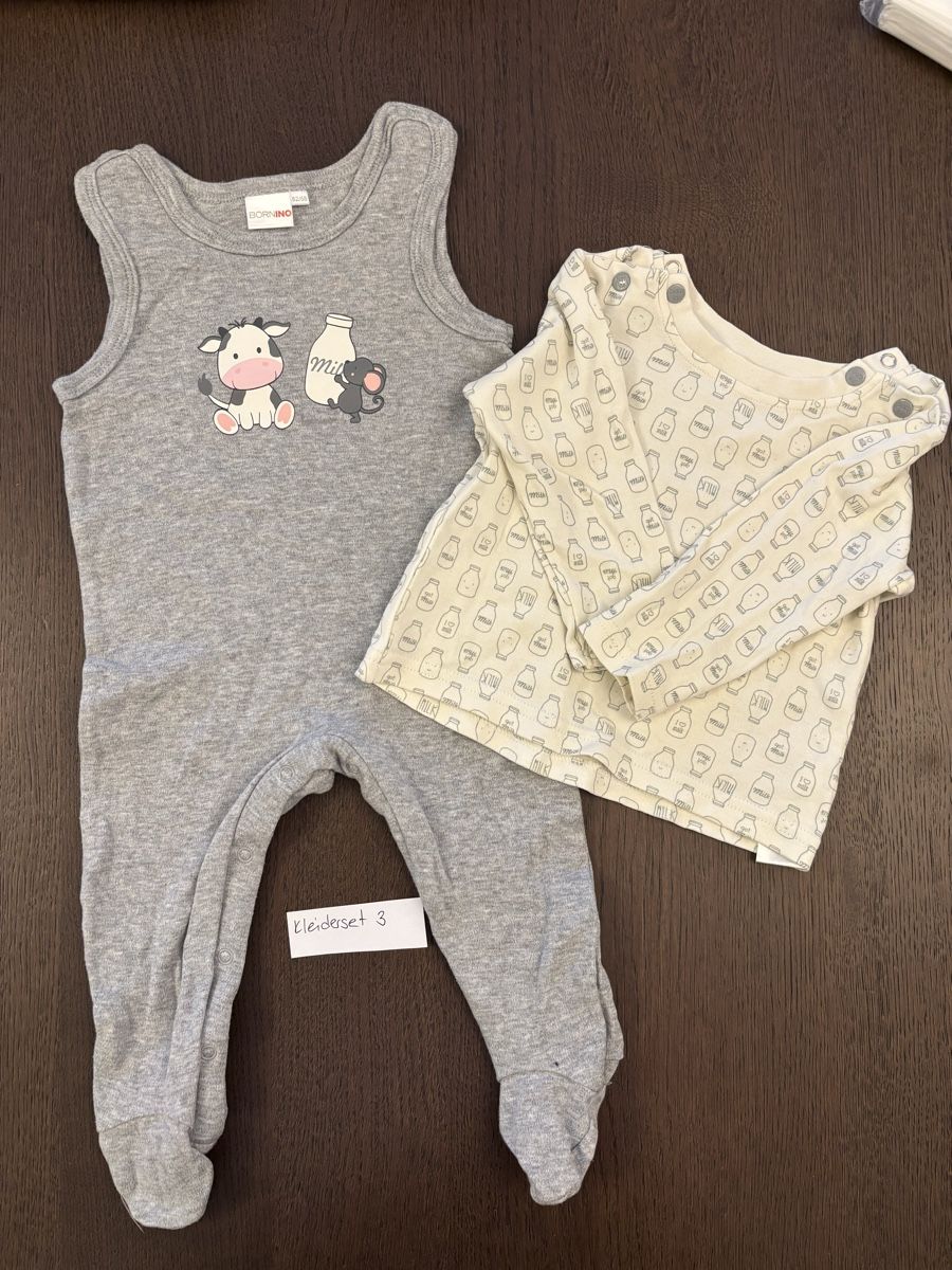 Ensembles coordonnés: Body & Strampler Set Grösse 62/68 – Neuf (Voir description) à Villigen par Emmi_22