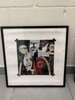 Gerahmter Basquiat Kunstdruck