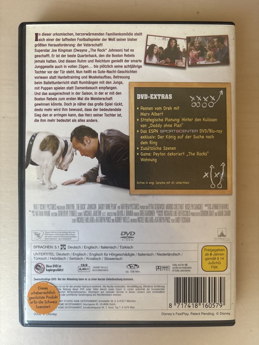 Tutti i DVDs: DVD - Daddy ohne Plan - Dwayne Johnson - (2805) – Usato da Ruswil venduto da Slivio_ 1