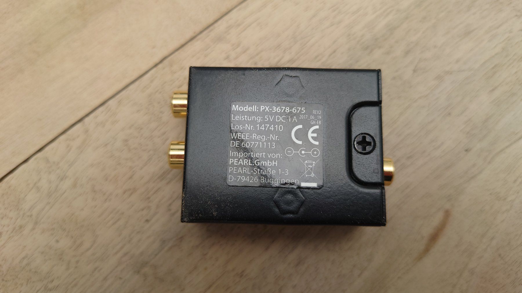 Konverter: Auvisio Visual Sound Technologie Digital Analog Wandler – Gebraucht aus Wittenbach von Aberanders 2