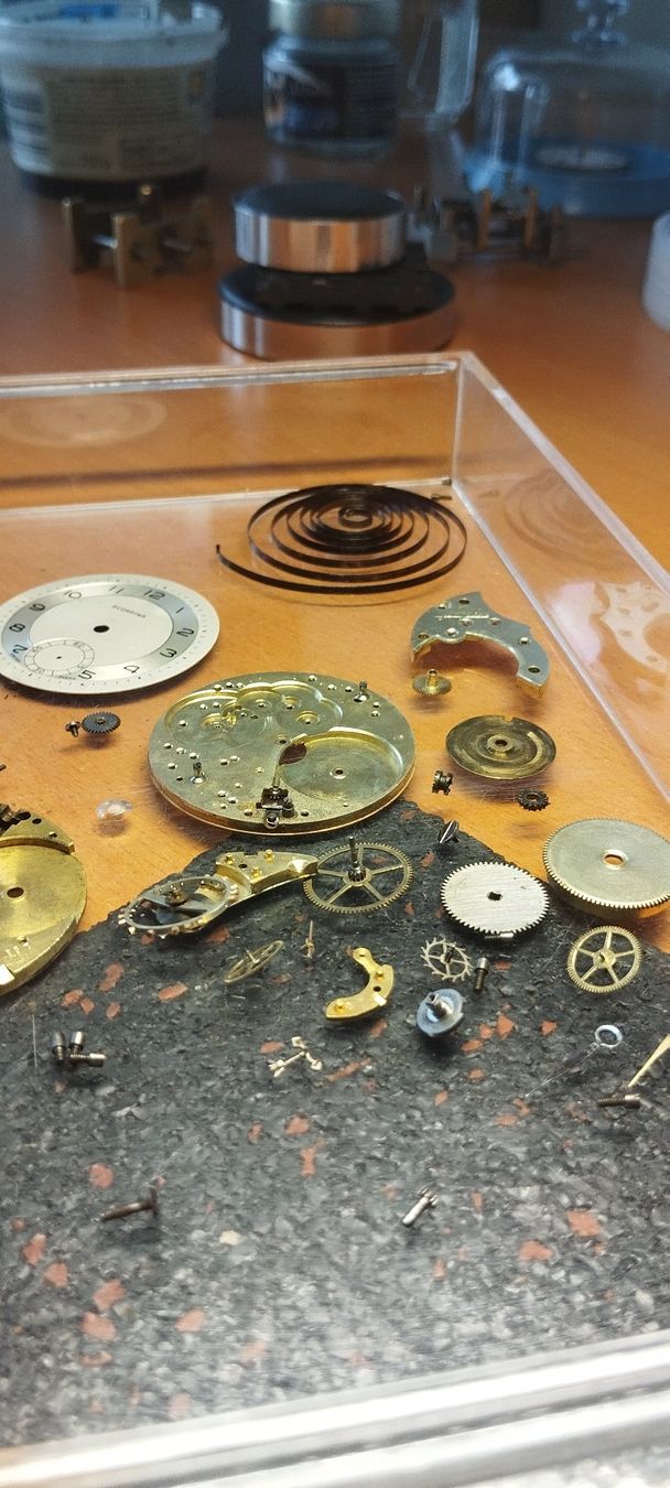 Orologi: montre de poche acier – Usato da La Chaux-de-Fonds venduto da jac_9llg 5