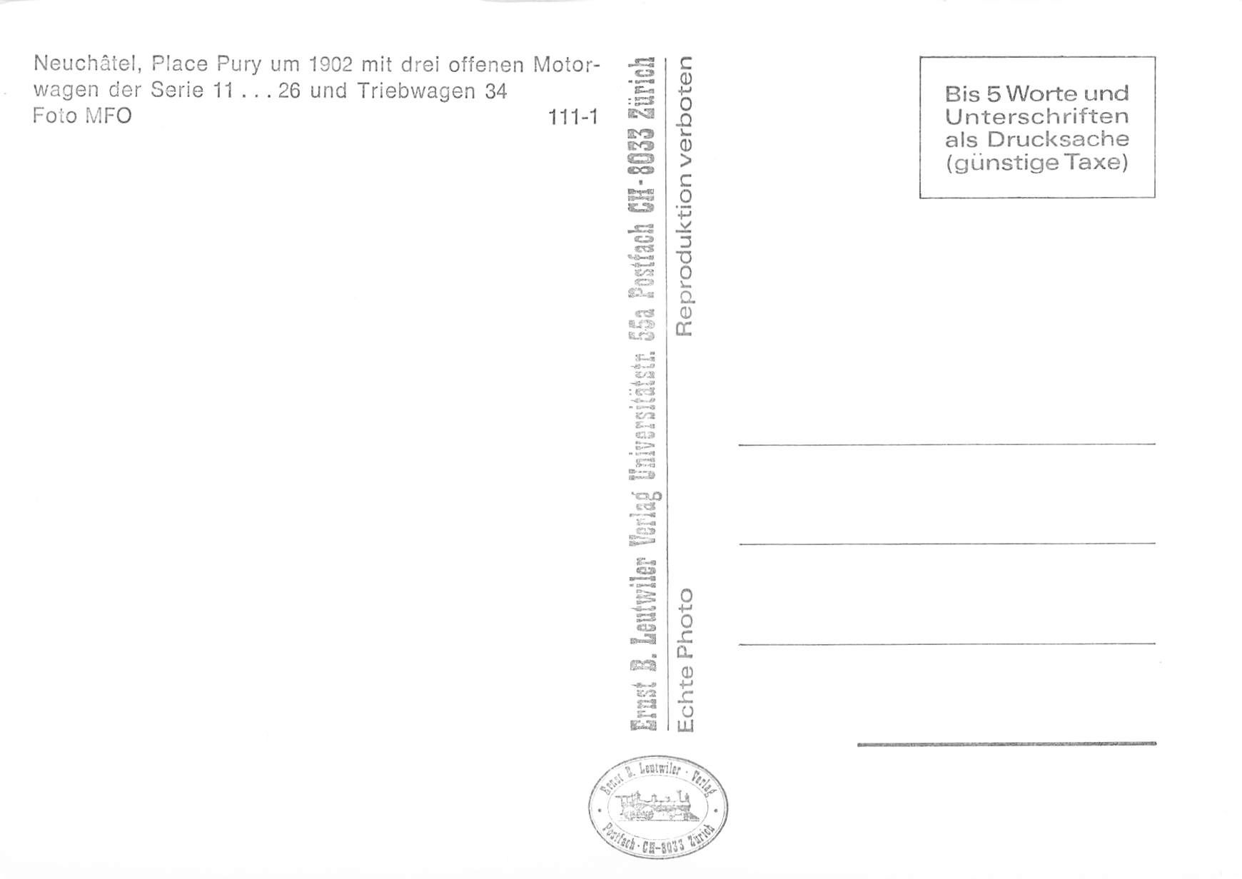 Cartoline postali: TN SWS/MFO  Straßenbahn – Usato da Biasca venduto da Blenio71 1