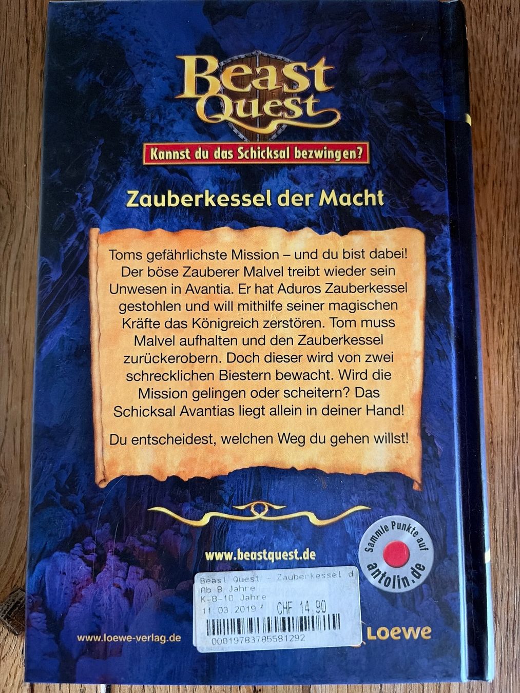 Bücher: Beast Quest Jugendbuch – Gebraucht aus Wichtrach von angizmo 2