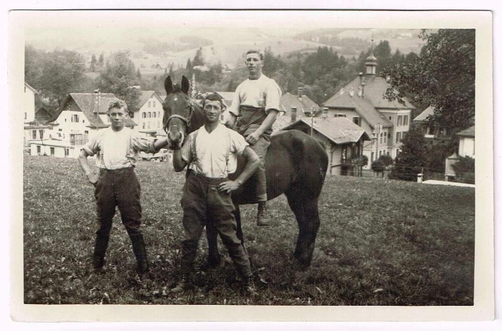 LANDWIRTSCHAFT 1930 Pferde+Knechte | Kaufen auf Ricardo