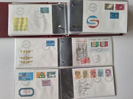 90 FDC Schweiz ab 1965