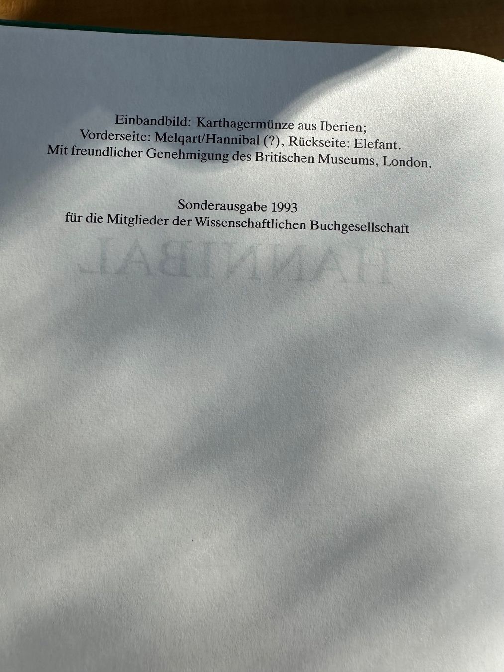 Bücher: Hannibal – Gebraucht aus Bern von mordswein 3