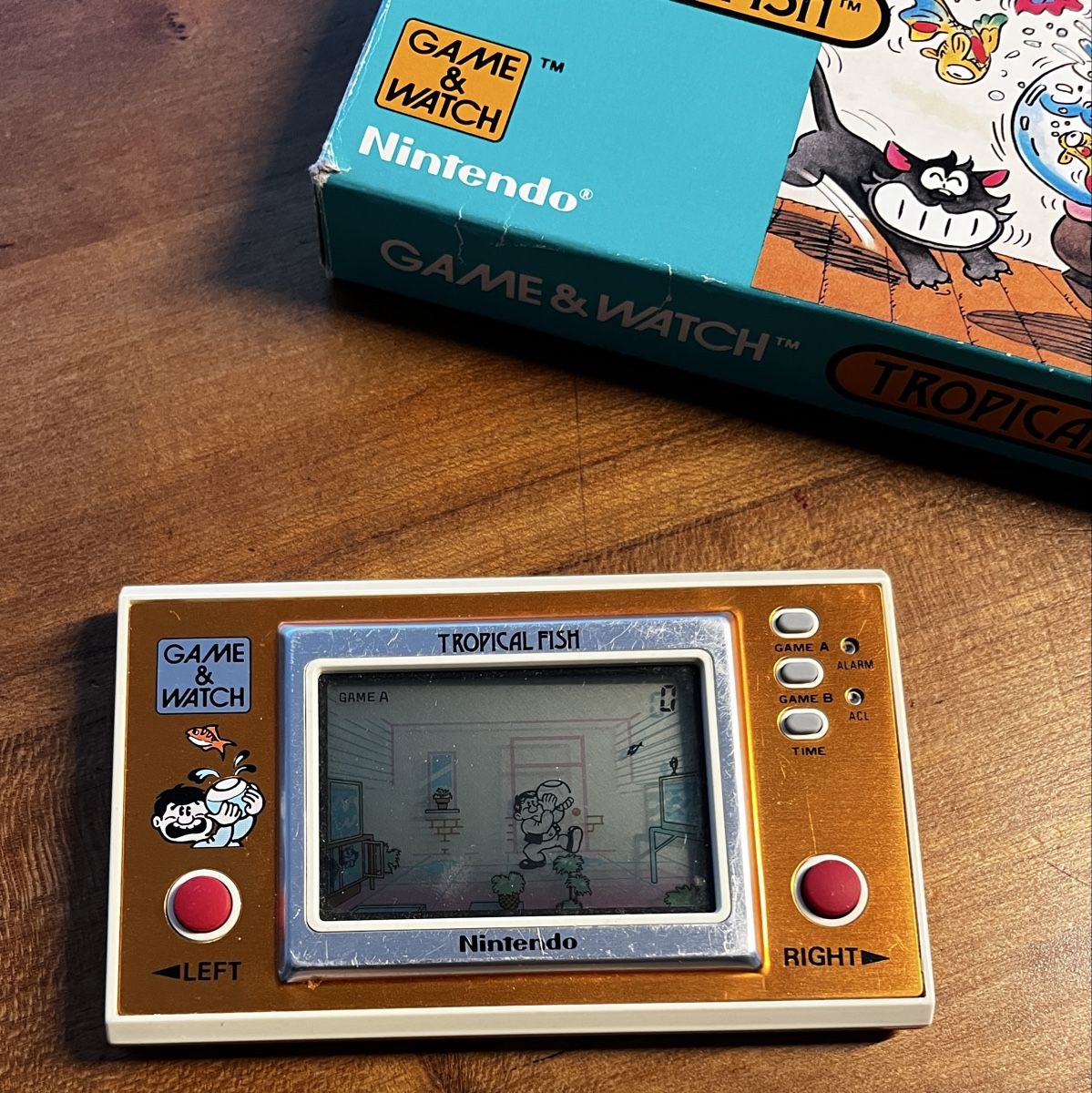 game&watch Console: Game & Watch Tripical Fish mit OVP selten – Usato da Ballwil venduto da Bienenhonig1 1