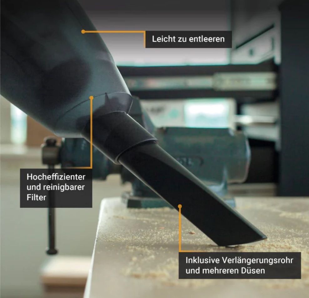 Aspirapolveri & Accessori: 18 Volt  Akku-Handstaubsauger das Multitalent – Nuovo e nell'imballaggio originale da Solothurn venduto da Bulldog 5