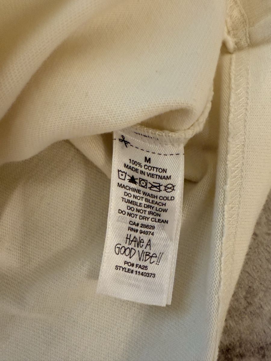 Stüssy Pullover & Sweatshirts: Stüssy Longsleeve Beige/Weiss – Neu (gemäss Beschreibung) aus Näfels von sellmemoric 3
