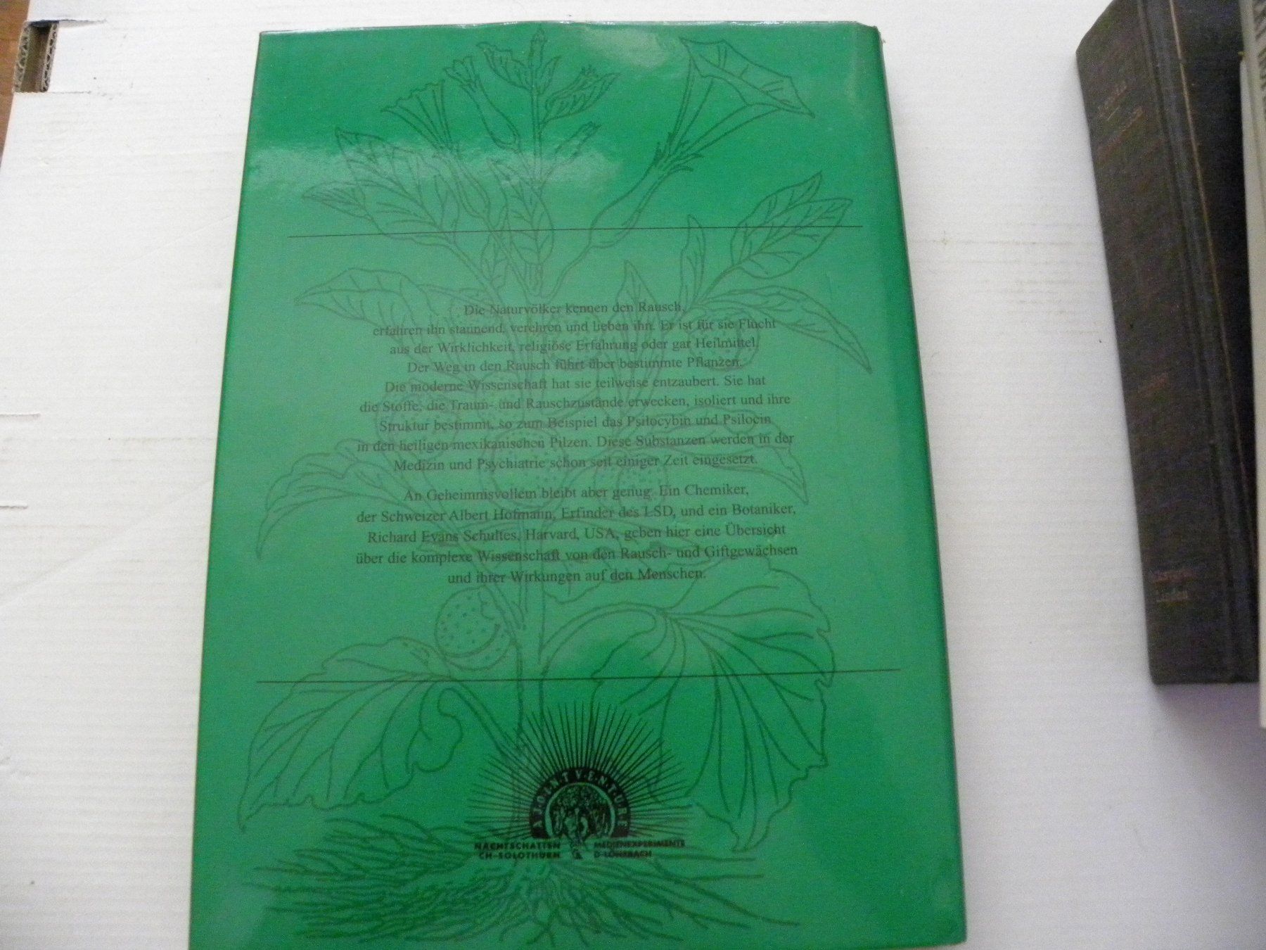Libri: Pflanzen der Götter, LSD, Phantastica ect. – Usato da Olten venduto da rollinon 2