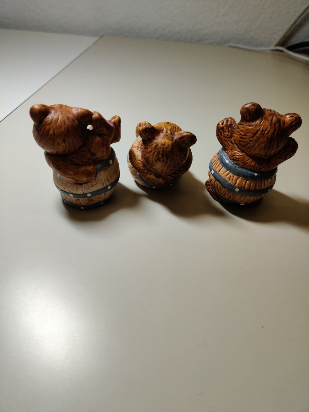 Figuren: 3 Keramik Bären-Figuren – Gebraucht aus Meilen von Karin_19 1