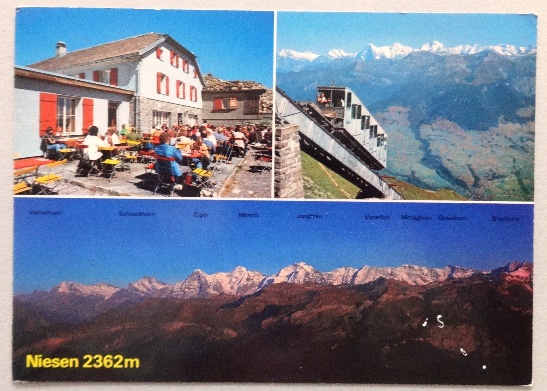 Cartes postales: Niesen 2362 m, B.O. – D'occasion à Fétigny par Billy2miny
