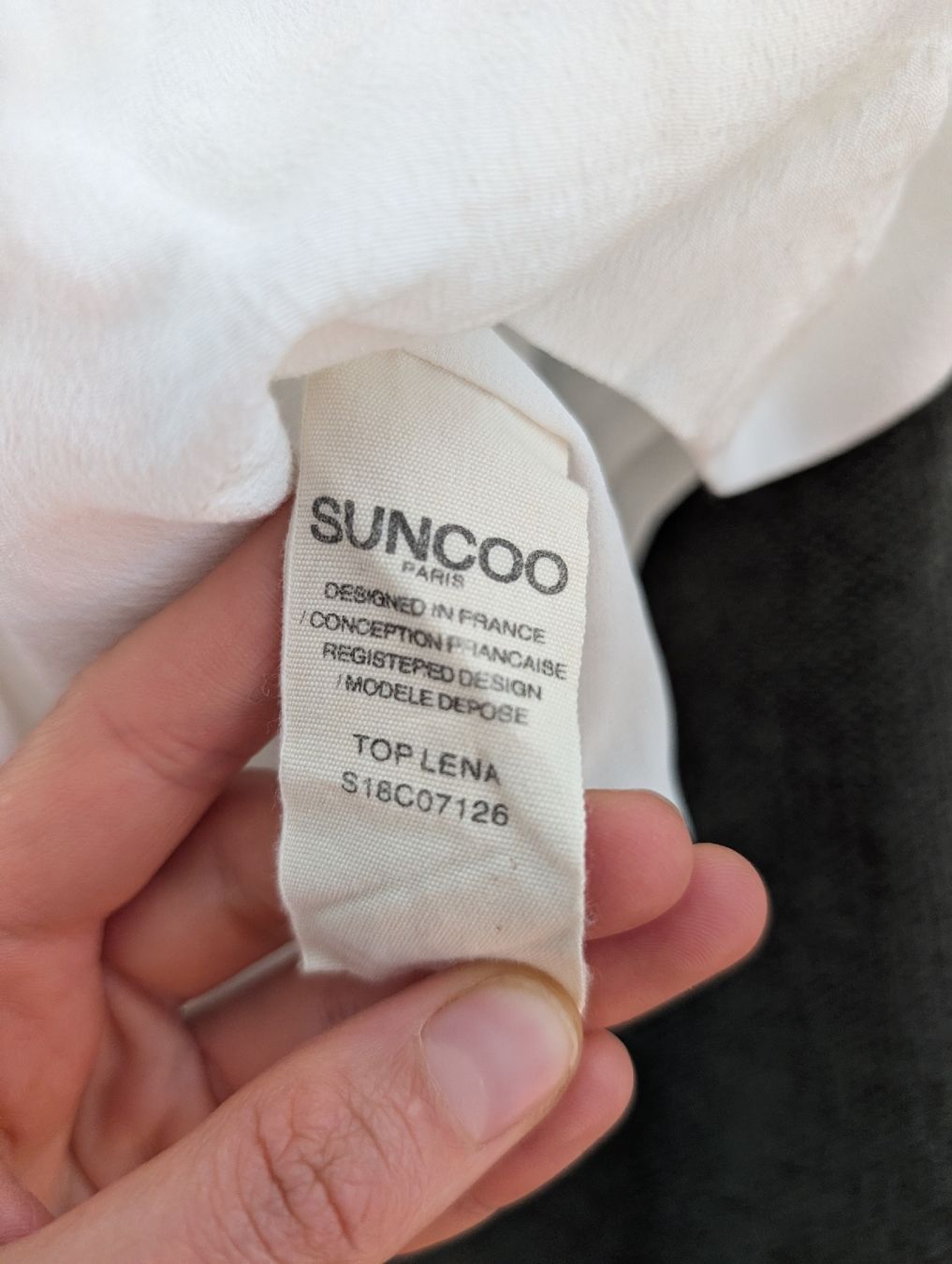 Top: Suncoo, Top, weiss, S – Nuovo (secondo la descrizione) da Langwiesen venduto da kel_hf7j 4