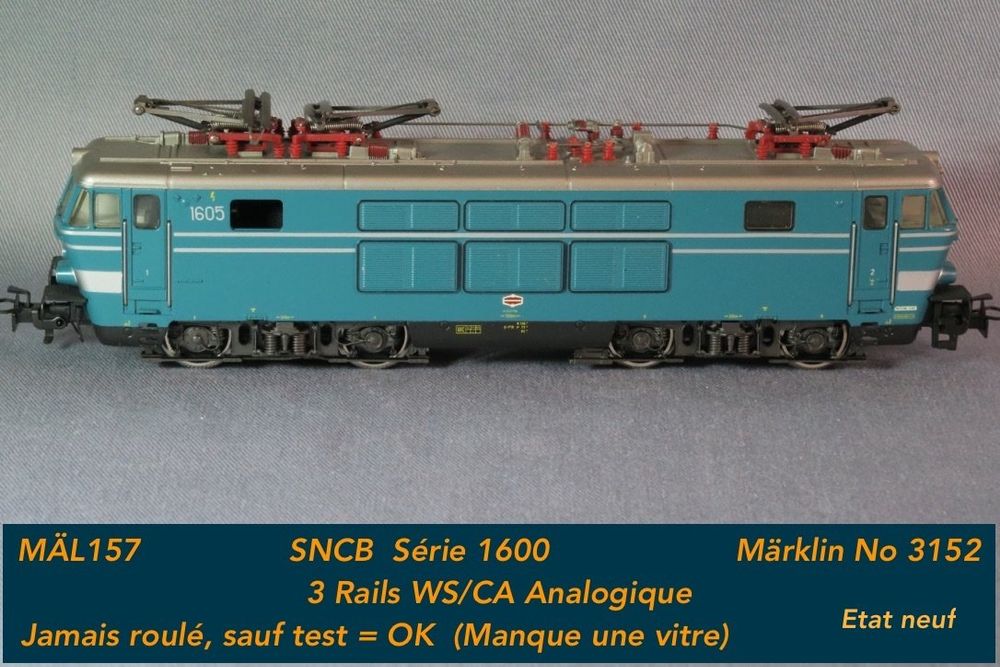 Märklin H0 - 37632 - E-loc Serie 16 van de NMBS/SNCB - Catawiki