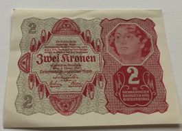 Österreich 2 Kronen 1922