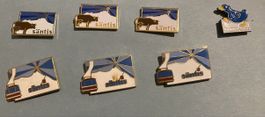 Säntis Pins Sammlung - Limitierte Edition - 7 Stück