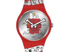 SWATCH X Peanuts „Holiday Special" Chomp! mit Fressnapf