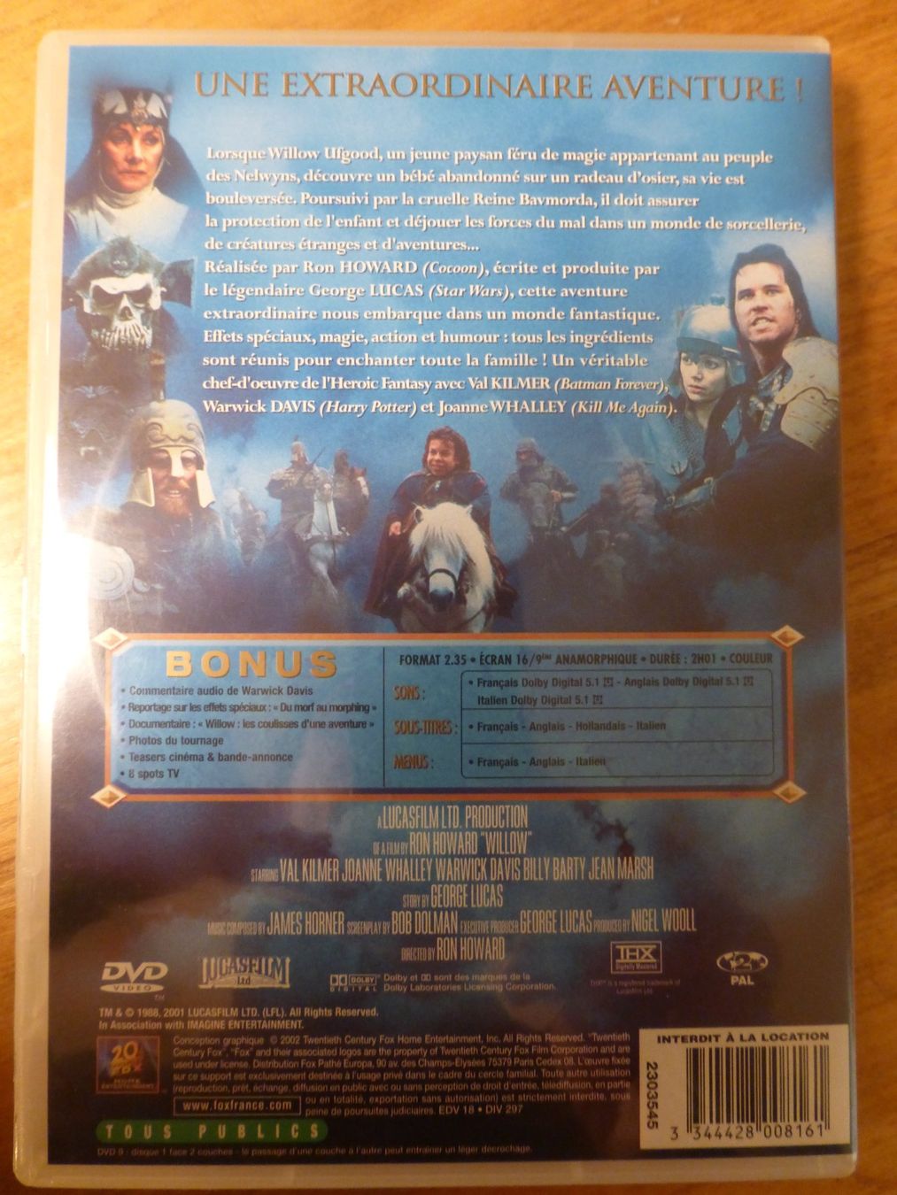 Tutti i DVDs: Willow Fantasy DVD – Usato da Zumikon venduto da psisound 1