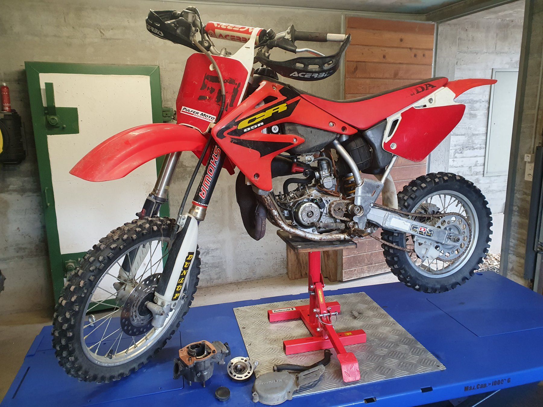 Honda Enduro: Honda CR85 – Difettoso da Niedermuhlern venduto da chuenig