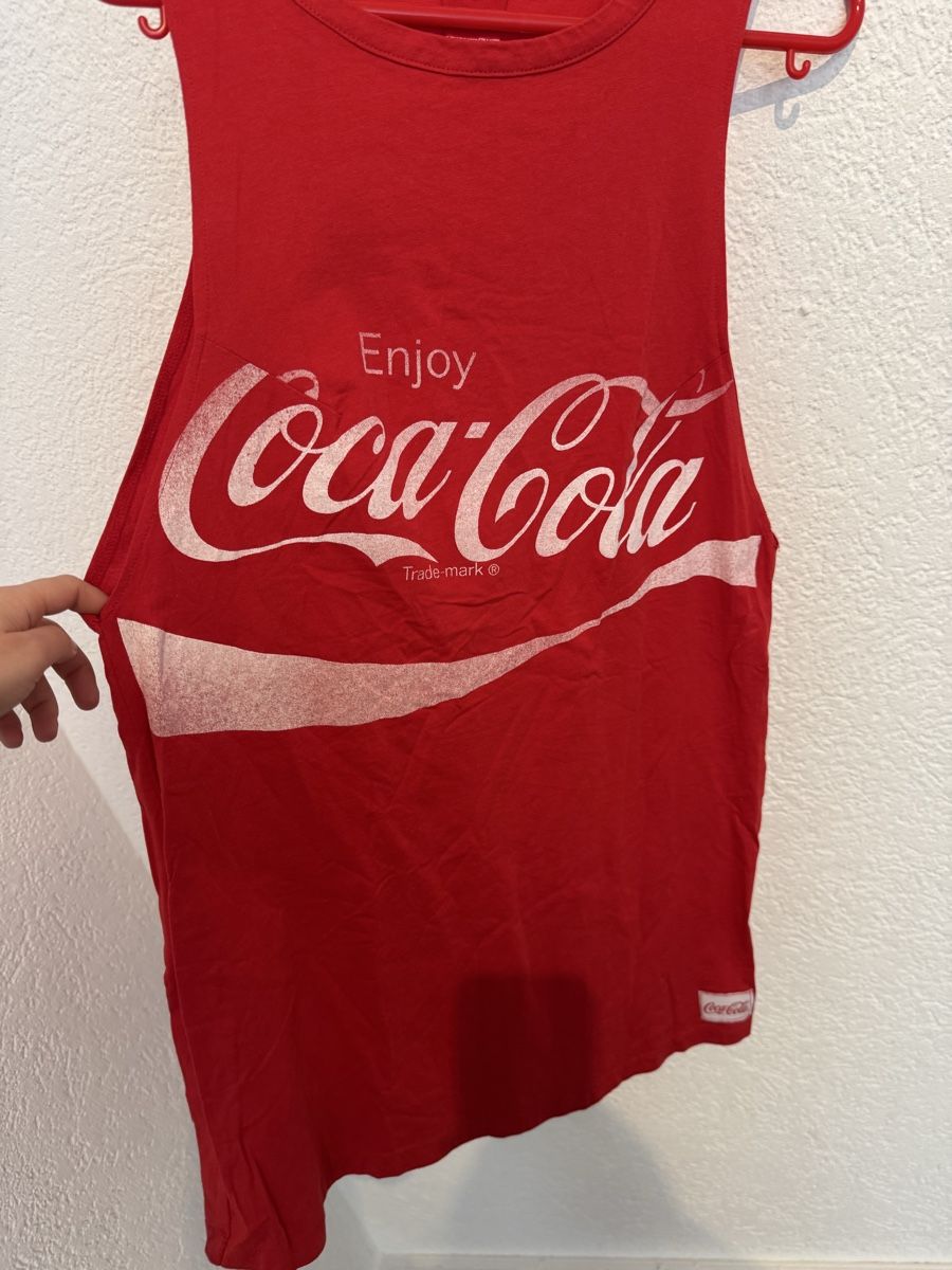 Top: Original Coca Cola Shirt Top Gr. M / L – Usato da Fislisbach venduto da KolibriSecondhand 2