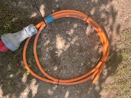 Stromkabel PUR 5G6 - 4m