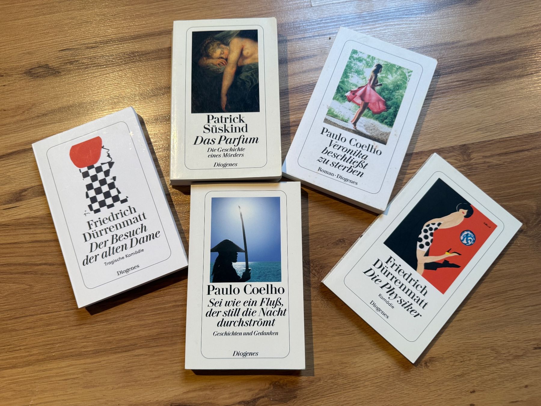 Libri: Versch. Romane: Dürrenmatt, Süsskind, Coelho – Nuovo (secondo la descrizione) da Tägerwilen venduto da sxtanja