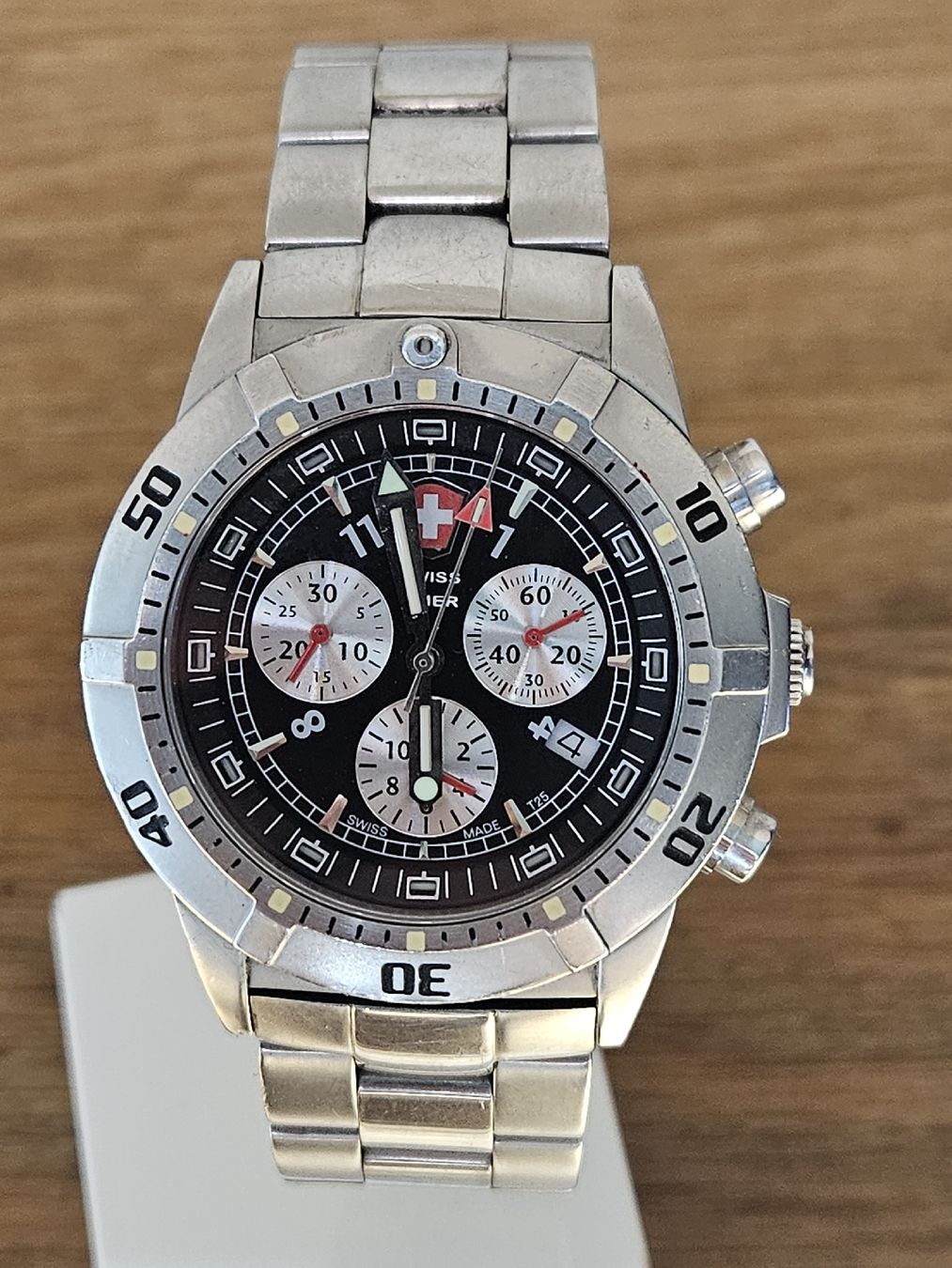 Orologi: Swiss Timer Herrenuhr Chronograph 42mm  – Usato da Flamatt venduto da pie_f9zm 2