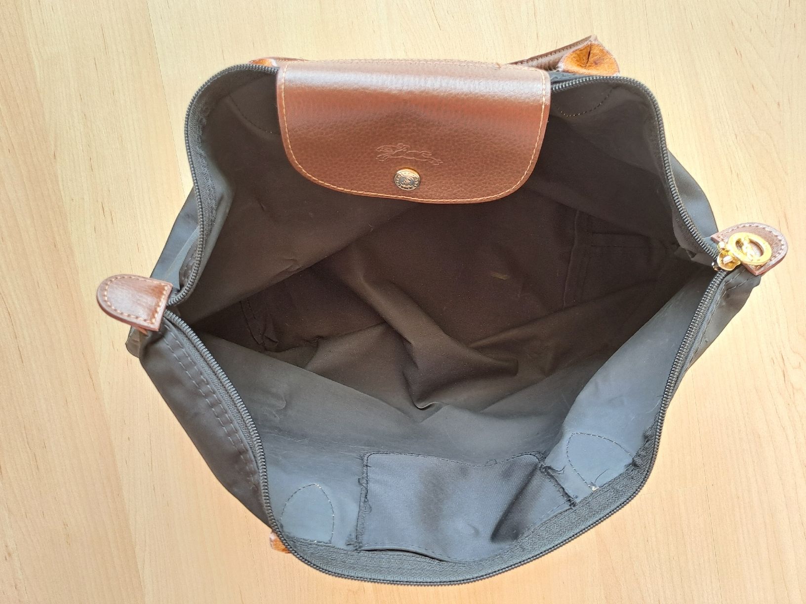 Taschen für Damen: Sac à main de type Longchamp Pliage Noir – Defekt aus Denens von Chanchantevend 5
