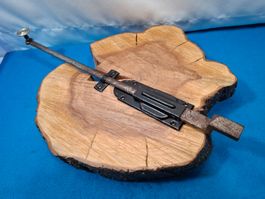1 schöner antiker Stossriegel 43.3cm, Eisen (3925#TBS1)