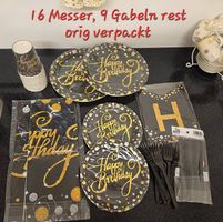 Neues Party Set -Deko /Geschirr 